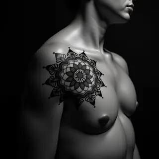 Transforming Black Tattoos: Mandala Cover-Up Ideas