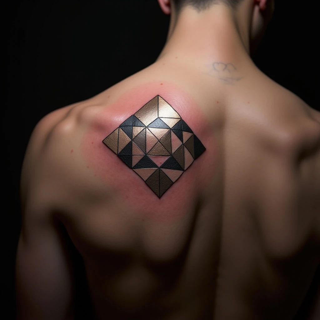 Adding to Old Tattoos: Geometric Shoulder Transformations