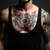 Covering Chest Tattoos with Stunning Grey Mandala Designs
