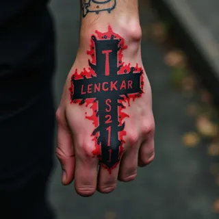 Cross Hand Tattoo Designs: Meanings & Inspiration