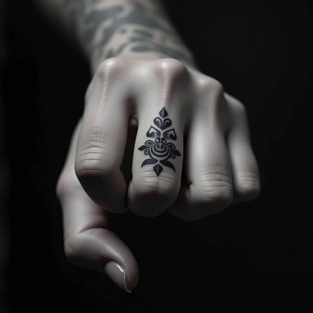 Delicate Finger Symbols: Meaningful Tattoos for Women
