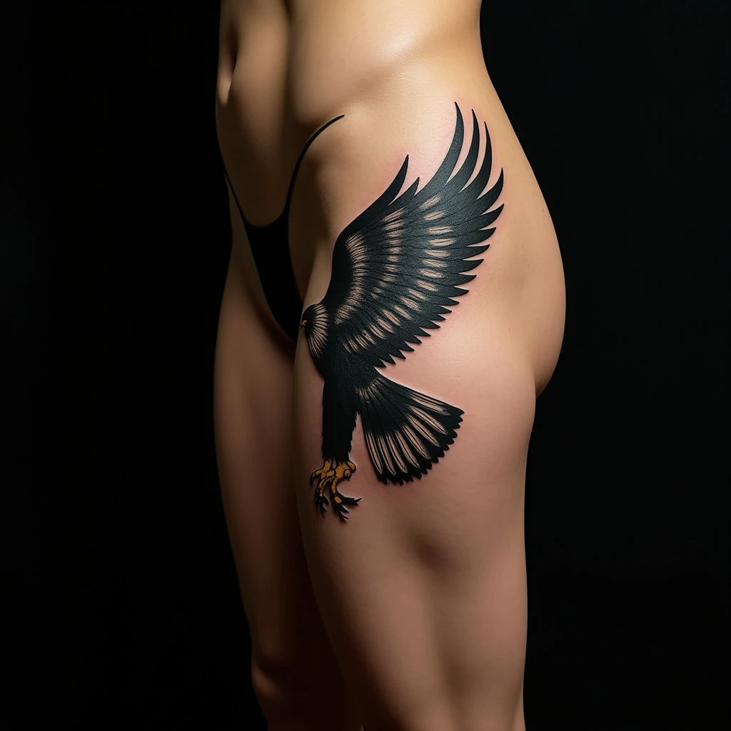 Native American Headdress Thigh Tattoo: Symbolism & Meaning