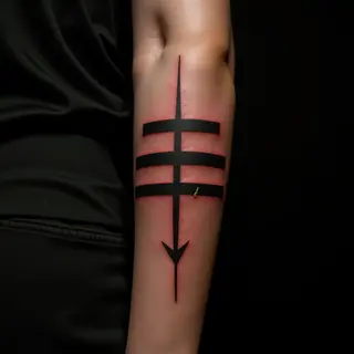 Two Lines Tattoo for Women: Meaning & Neo-Traditional Style