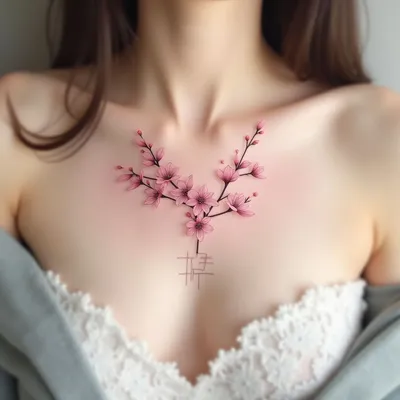 Cute Chest Tattoos for Females: Designs & Inspiration