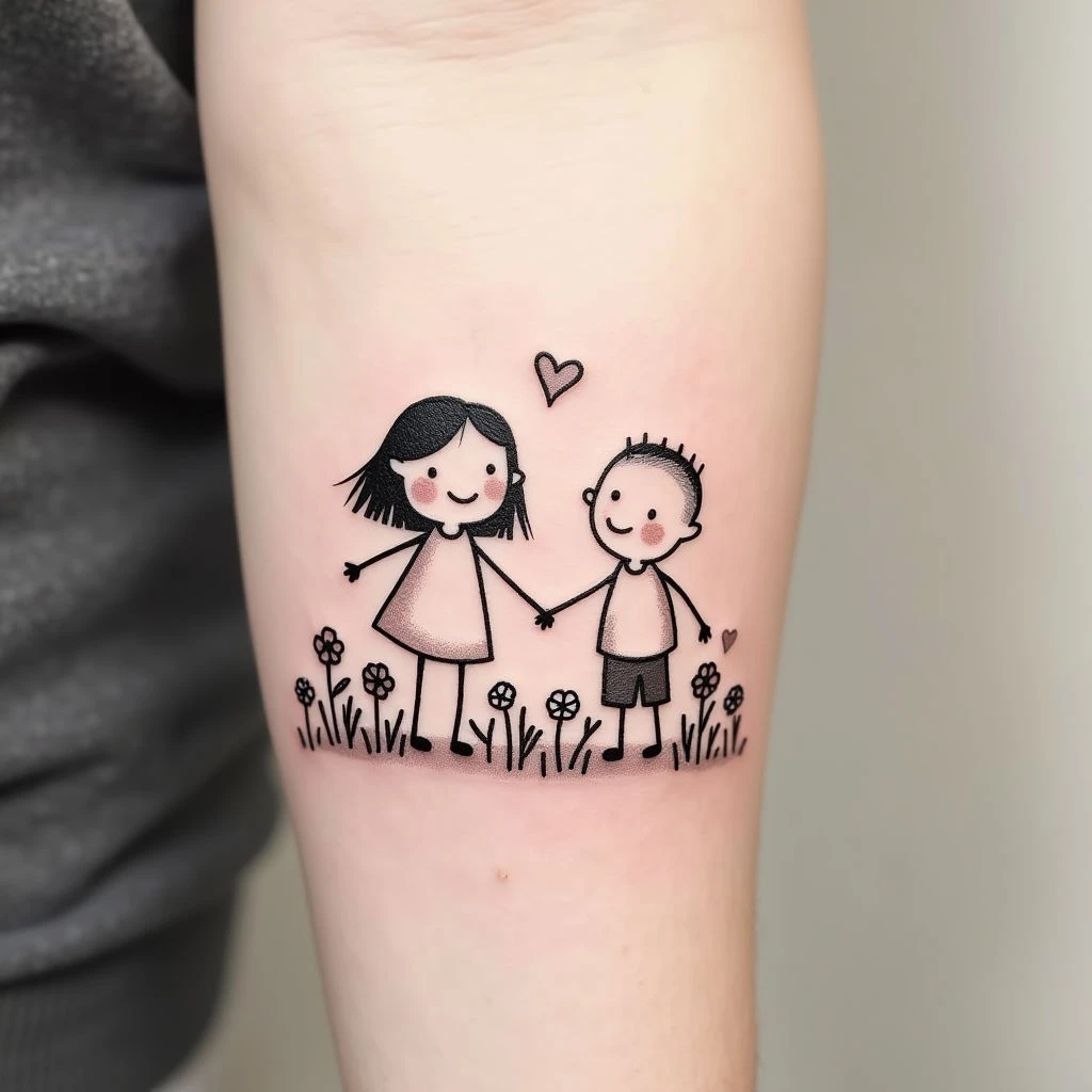 Cute Friend Tattoo Ideas: A Guide to Adorable Designs