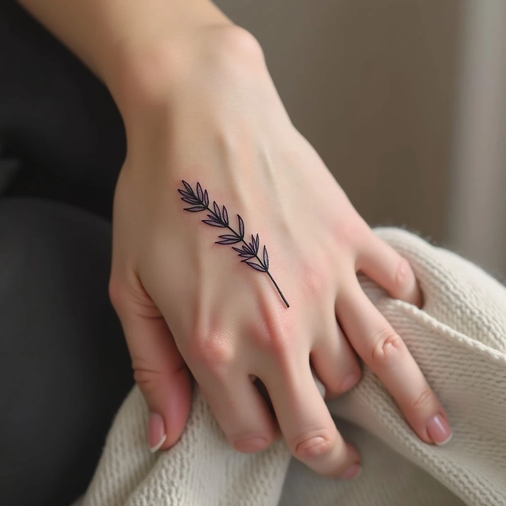Gentle Symbols: Hand Tattoos for Women with Meaning