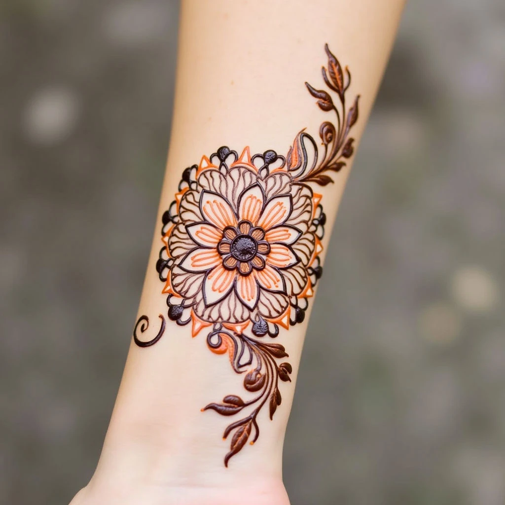 Delicate Henna: Charming Designs for Your Arm