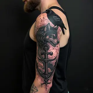 Embracing Shadow: Dark Sleeve Tattoo Ideas for Men