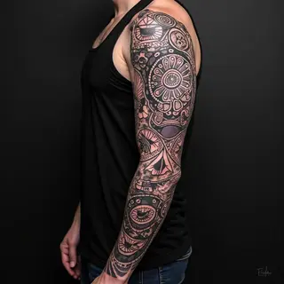 Dark Sleeve Tattoo Ideas for Men: A Comprehensive Guide