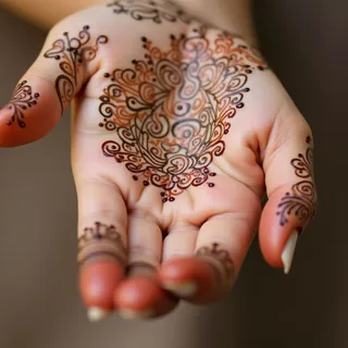 Designing Henna on Your Hand: A Meditative Approach