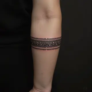 Decoding Double Line Armband Tattoos: Meaning & Inspiration