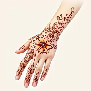 Easy & Simple Mehndi Designs for Front Hand - A Beginner's Guide