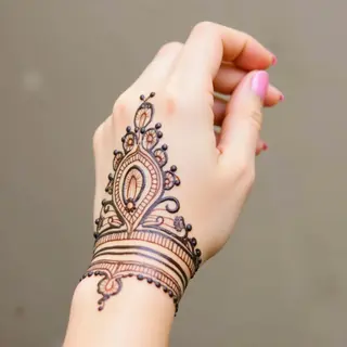 Easy Mehndi Designs for Back Hand: A Beginner's Guide