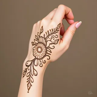 Easy Mehndi Designs for Front Hand: A Beginner's Guide