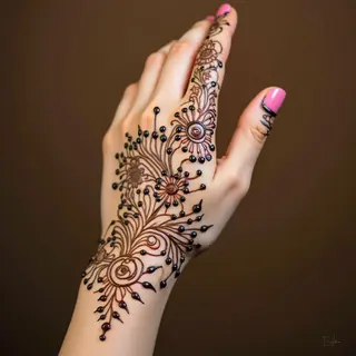 Easy & Simple Mehndi Designs for Front Hand - A Beginner's Guide