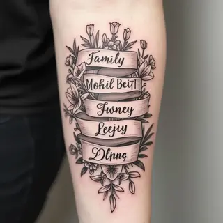Family Names Tattoo Ideas: A Guide to Meaningful Ink