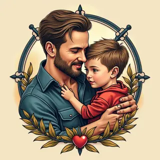 Father & Sons Tattoo Ideas: Honoring Legacy & Connection
