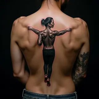 Blackwork Tattoos for Your Baby Girl: Heartfelt Designs