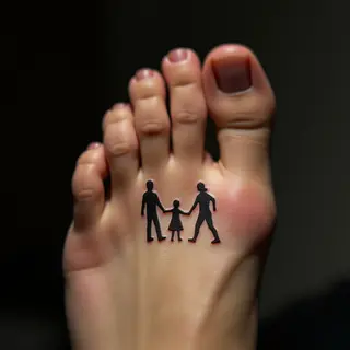 Tiny Foot Tattoos Honoring Family Bonds