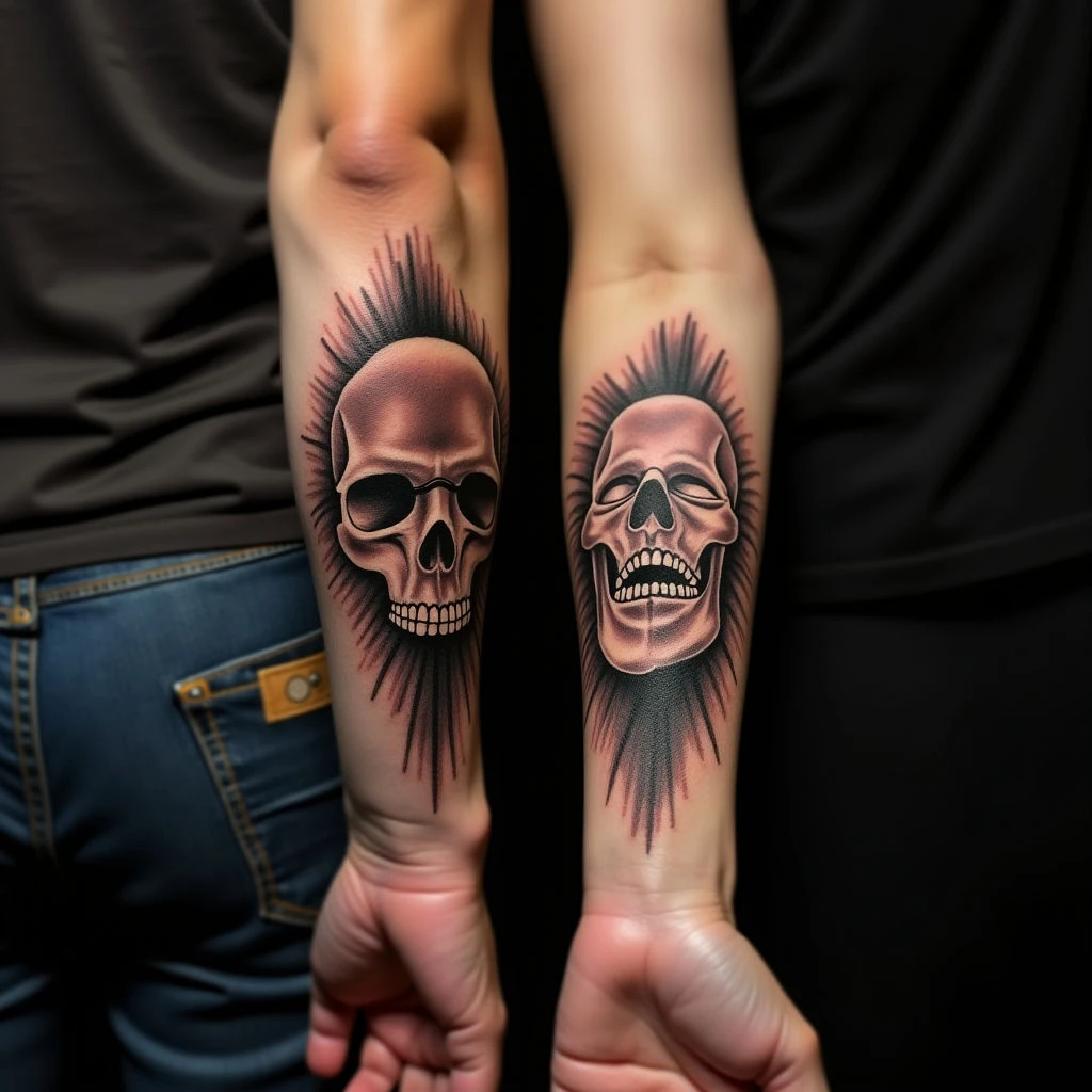 Sweet Mother-Daughter Forearm Tattoos: A Lasting Bond