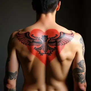 Japanese Back Tattoos for Dads Honoring Their Daughters