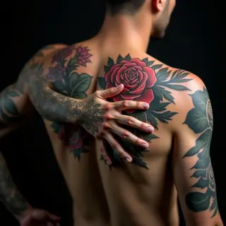 Stunning Oriental Hand Tattoos for Fathers & Daughters