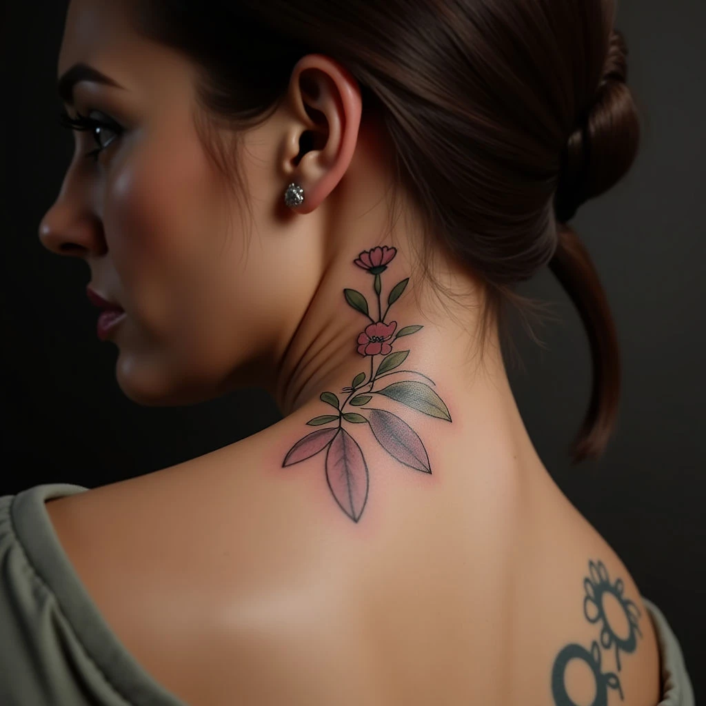 Sweet Baby Boy Tattoos for Mum: Tiny Linework Designs