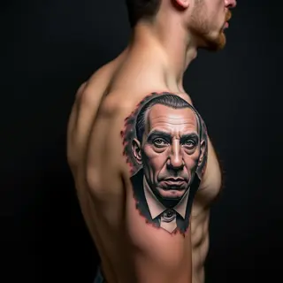 Neo-Traditional Shoulder Tattoos for Sons: Meaningful Designs