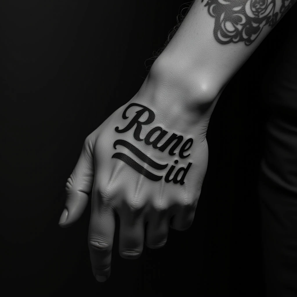 Biomechanical Mom Quote Tattoos for Sons - Powerful Hand Designs