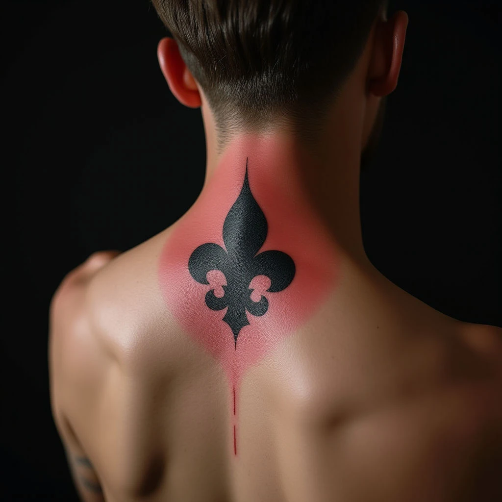 Old School Neck Tattoos for Fathers & Sons: A Lasting Bond