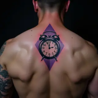 Newborn Baby Tattoo Ideas for Men (Old School)