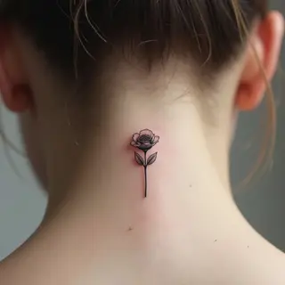 Female Back of Neck Tattoo Designs: Delicate & Meaningful Inks