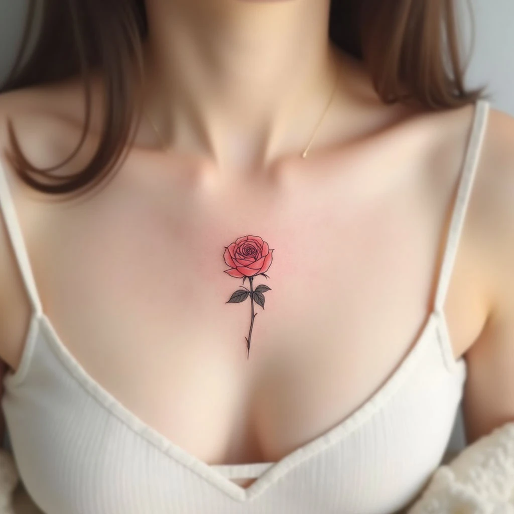 Feminine Chest Tattoo Ideas: Delicate Designs & Placement Tips