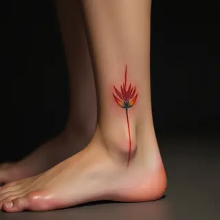 Easy Ankle Tattoos: Fine Line Designs & Placement Tips