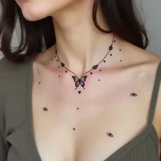 Delicate Fine Line Tattoo Collection: Minimalist Motifs