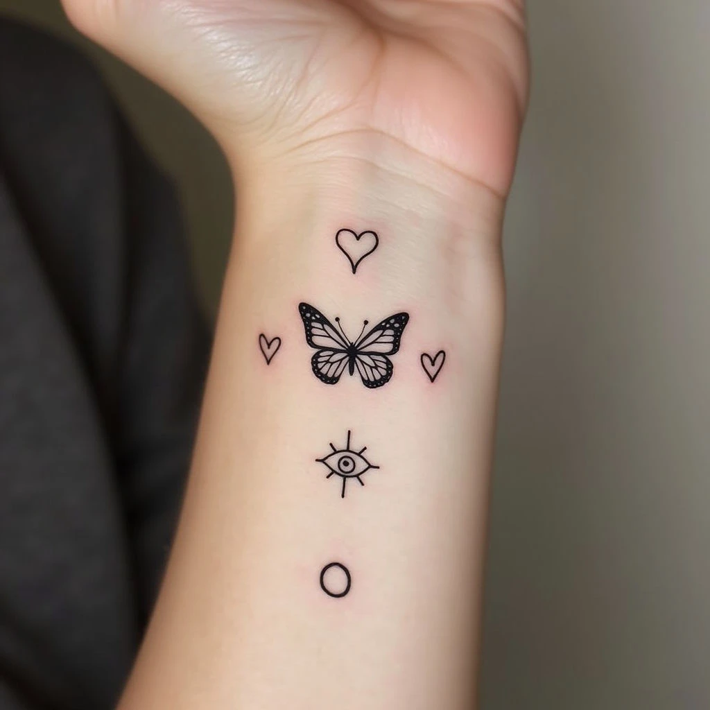 Delicate Fine Line Tattoo Collection: A Study in Minimalist Beauty