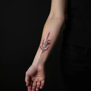 Small Forearm Tattoos: Delicate Fine Line Designs