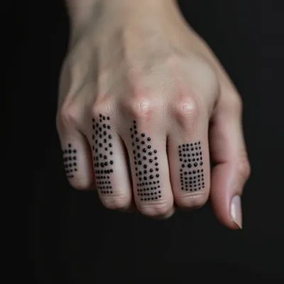 The Shadowed Language: Understanding Finger Dot Tattoos