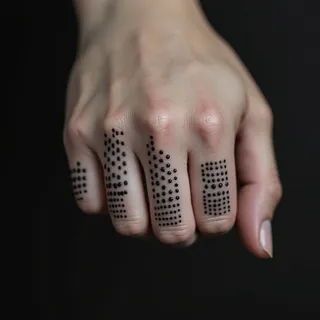 The Shadowed Language: Understanding Finger Dot Tattoos