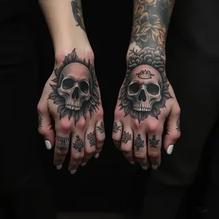 Finger Tattoo Ideas for Friends: A Guide to Macabre Bonds