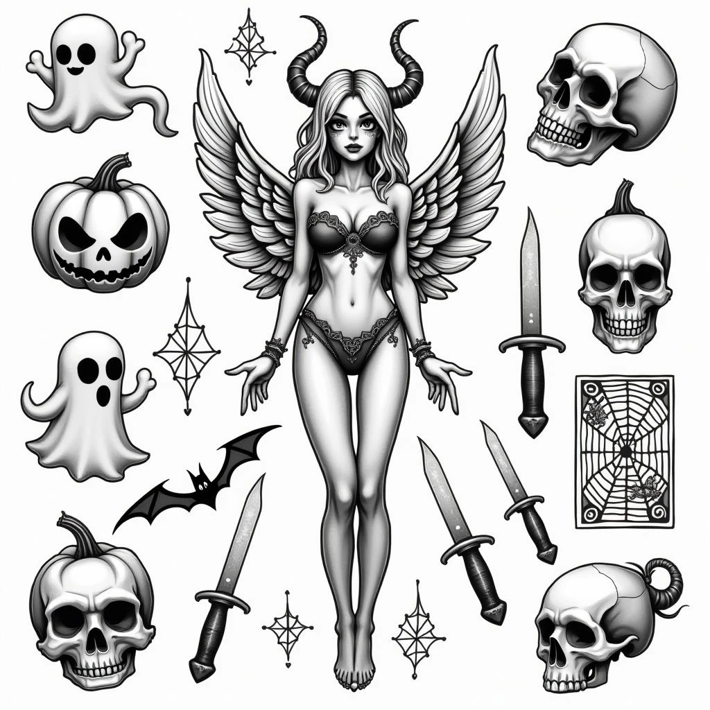 Spooky Flash Sheet Design: Halloween Inspired