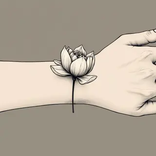 Simple Flower Tattoo Designs for Women: Blossoms of Meaning