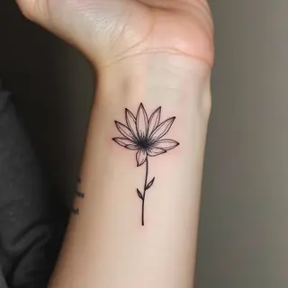 Simple Flower Tattoos for Ladies: Designs, Meaning & Inspiration