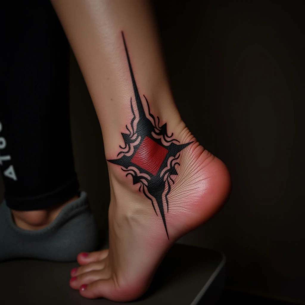 Foot Tattoos: Which Side & Old School Style?