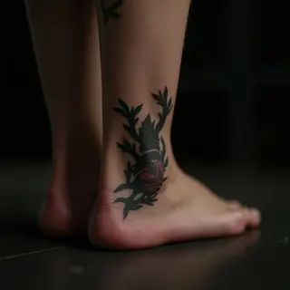 Tiny Foot Tattoos: Old School Designs & Placement Ideas