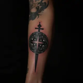 Gothic Forearm Band Tattoos for Guys: Meaning & Neon Designs