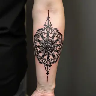 Forearm Tattoo Ideas: A Geometric Guide
