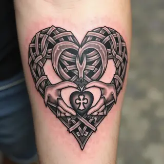 Friendship Matching Tattoo Ideas: A Celtic Knot of Connection