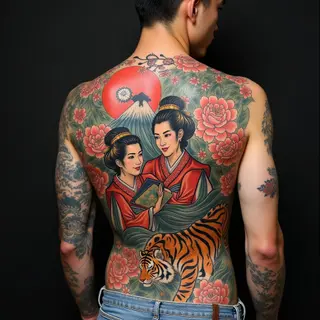 Full Back Japanese Irezumi Tattoo: A Story of Tradition and Strength