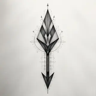 Geometric Arrow Tattoo Designs: Inspiration & Meaning